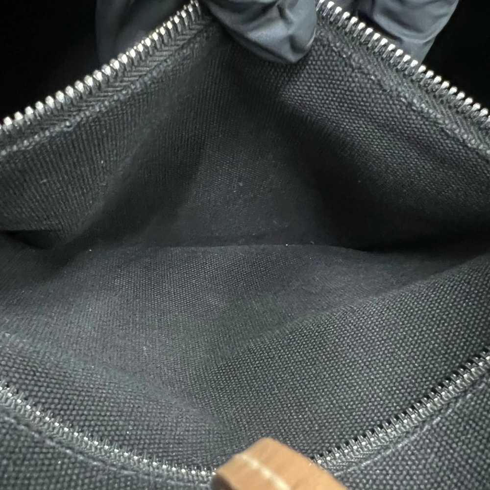 PRADA Black Canvas Shoulder Bag - Picture 10 of 10
